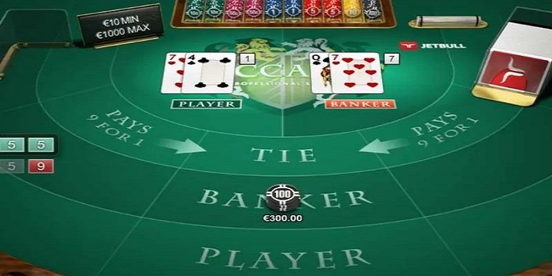 Tham gia Baccarat anh em nên hạn chế đặt cược vào cửa hòa